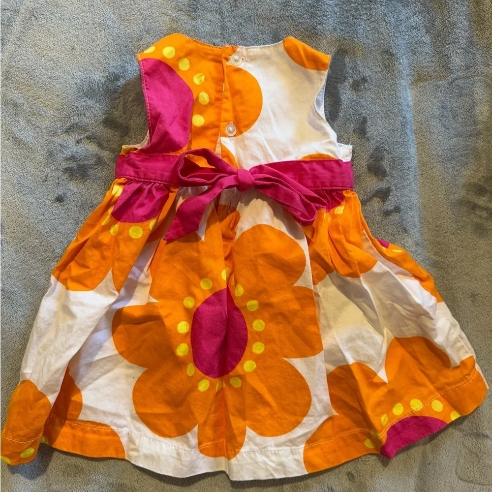 Carters spring dress with bloomers size 6m